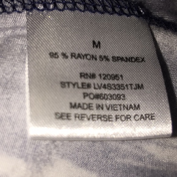 $⬇️ Olive & Oak Maxi Skirt in Indigo and Off White - Picture 4 of 4